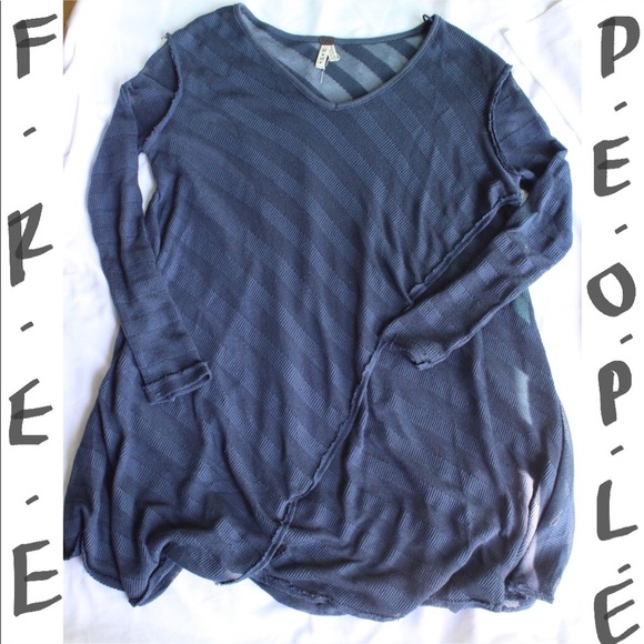 Free People Tops - Free People/We The Free Navy Tunic Top Size M